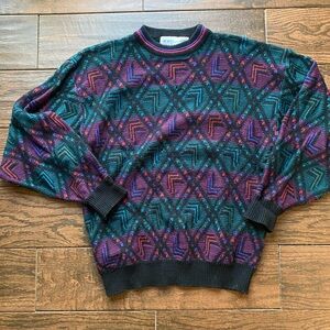 Patterned Sweater - Multicolor